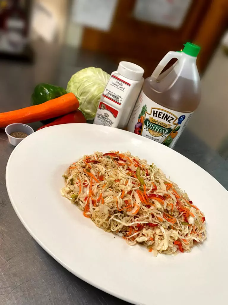 Not just boiled Cabbage for your corned beef dinner 1 health salad