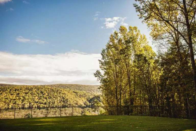 What is a Boutique Poconos Resort? 11 Beautiful mountain view at Stroudsmoor - Terraview