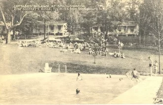 vintage stroudsmoor outdoor pool